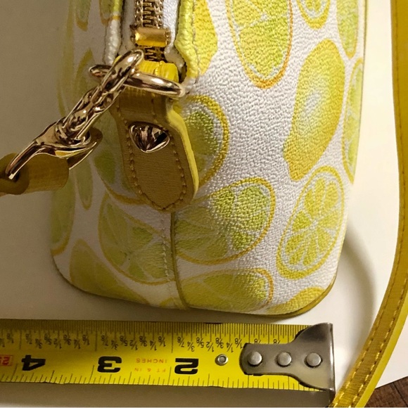 Rare Dooney & Bourke Limone Ruby Mini Crossbody Satchel - Picture 9 of 10